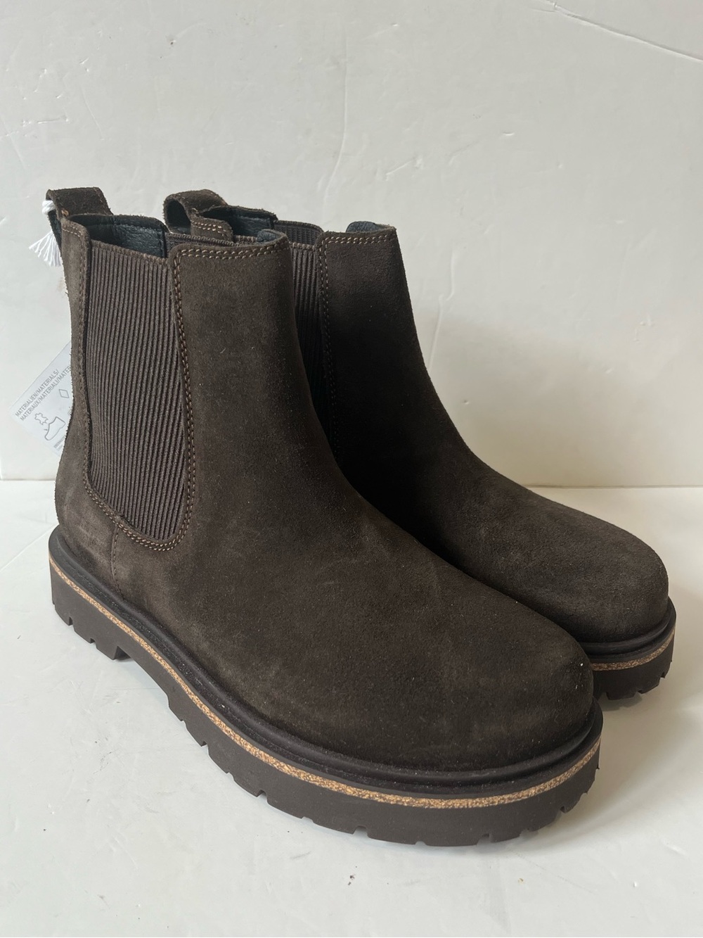 Birkenstock Highwood Slip On mocha suede Suede Chelsea Boot women’s size 5